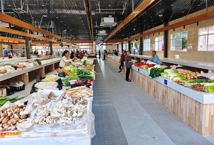 “菜籃子”拎出科技感！銅梁區大廟鎮農副產品智慧交易中心讓群眾購物更便捷更智能